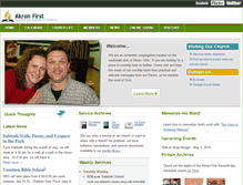 Tablet Screenshot of akronadventist.com